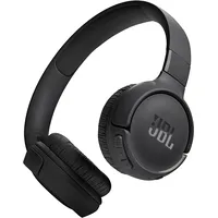 Jbl Tune 520Bt wireless on-ear Bluetooth 5.3 headphones - black Jblt520Btblk