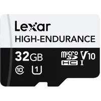 Lexar High-Endurance 32 Gb Microsdhc Uhs-I Class 10 0843367128976 Lmshged032G-Bcnng
