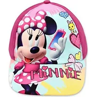 Mini Minnie Mouse beisbola cepure 54 tumši rozā 2227 Min-A-Hat-119-C-54
