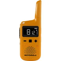 Motorola T72 walkie talkie 16 channels, yellow Moto72Y