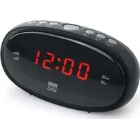 New One Radiobudzik Clock-Radio Cr100 Black, funkcja alarmu