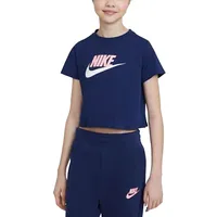 Nike Sportswear Big Kids Cropped Jr Da6925 492 T-Shirt Da6925492