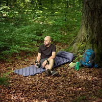 Nils Extreme Hiking mat with pump Camp Nc4006 Dark grey 15-05-028