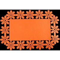 Oliwia dekoratīvais paliktnis, izmērs 30X120, Oranžs, 1 gab 990102