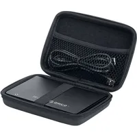 Orico Hard Disk case and Gsm accessories Black Phb-25-Bk-Bp