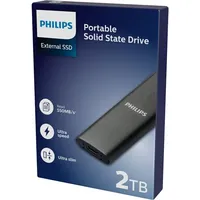 Philips External Ssd 2Tb Ultra speed Space grey Fm02Ss030P/00