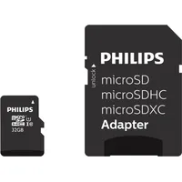 Philips Microsdhc 32Gb class 10 Uhs 1  Adapter Fm32Mp45B