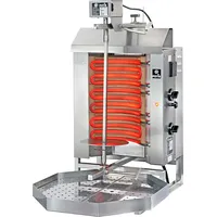 Potis Cepeškrāsns grila kebabu automāts žiroskops elektriskā vertikālā ieeja 15 kg 400 V 4,5 kW 10430015