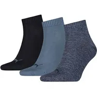 Puma Unisex Quarter Plain Socks 3 pairs 271080001 460 271080001460