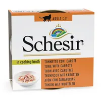 Schesir It Cat Tuna with Carrots Broth, 70G - tuncis un burkāni buljonā Art964344
