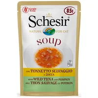 Schesir It Wild Tuna and Pumpkin Soup, 85G - savvaļas tunča un kirbju zupa Art964177