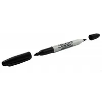 Sharpie Double Sided Marker Twin Tip - black S0811100