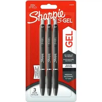 Sharpie Gel Pen S Black - 3 pcs. 2136598