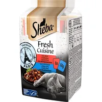 Sheba Fresh Cuisine sauce sachets - wet cat food 6X50G Art1629427