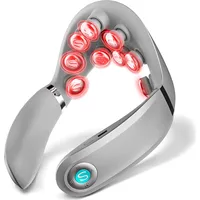 Skg G7 Pro-E neck massager with red light therapy and compress - gray G7Pro-E-Gray