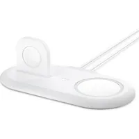 Spigen Magfit Duo Apple Magsafe  Watch Charger Stand White 18517-0