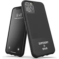 Superdry Moulded Canvas iPhone 11 Pro Ma x Case czarny black 41550