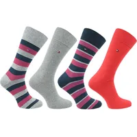 Tommy Hilfiger Orginal Stripe Box 4-Pack Socks M 482002001-085 socks
