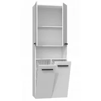 Top E Shop Topeshop Nel 2K Dk Bpoł bathroom storage cabinet White Kpl