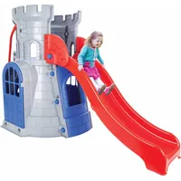 Tornis ar slidkalniņu Pils mājas rotaļu laukums bērniem 30982