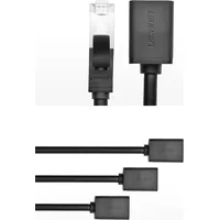 Ugreen extension cable Ethernet Rj45 Cat 6 Ftp 1000 Mbps internet 5 m black Nw112 11283 11283-Ugreen
