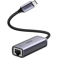 Ugreen external Usb Type C network adapter - Rj45 1Gbps 1000Mbps gray 40322 Cm483