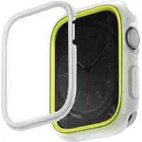 Uniq etui Moduo Apple Watch Series  4 5 6 7 8 Se Se2 40 41Mm limonka-biały lime-white Uniq-41Mm-Mdflimwht