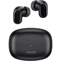Usams Słuchawki Bluetooth 5.1 Tws Bh series bezprzewodowe czarny black Bhubh01