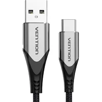 Vention Usb 2.0 A to Usb-C 3A cable 0.5M Codhd gray