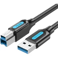 Vention Usb 3.0 A to B cable Coobf 1M Black Pvc
