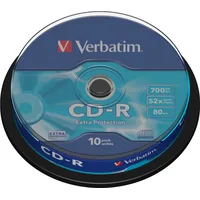 Verbatim Cd-R Extra Protection 700 Mb 10 pcs 43437