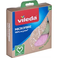 Vileda Cleaning Cloth Microfibre 100 Recycled 3 pcs. 168310