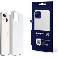 3Mk Etui Hardy Silicone Magcase Silver-White Apple iPhone 15 Plus Art1506816