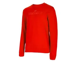 4F Sweatshirt M H4Z22-Blm350 red H4Z22Blm350Czerwony