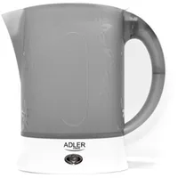 Adler Ad 1268 electric kettle 0.6 L Grey 600 W