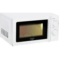 Adler Microwave Oven Ad 6205 Free standing, 700 W, White, 5, Defrost, 20 L