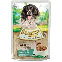 Agras Pet Foods Stuzzy Chunks with veal and green beans - wet dog food 100 g Art1825846
