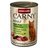 Animonda Carny Adult flavour chicken. turkey. rabbit - wet cat food 400G Art1113875