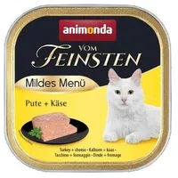 Animonda vom Feinsten Mildes Menu Turkey with cheese - wet cat food 100G Art1113838