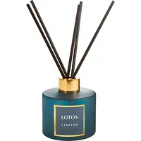 Aroma difuzors Lotus ar kociņiem Harmony Turquoise 150 ml gaisa atsvaidzinātājs 396957