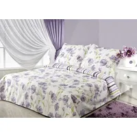 Ashley krēms violets Premium satīna gultas veļa 200X220 990392