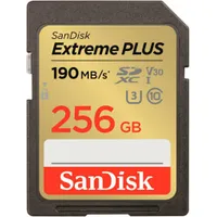 Atmiņas karte Sandisk Extreme Plus 256Gb Sdxc Sdsdxwv-256G-Gncin