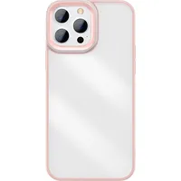 Baseus Bruņots izturīgs korpuss iPhone 13 Pro ar rozā gēla rāmi 6932172601522