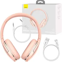 Baseus Encok Wireless headphone D02 Pro Pink Ngtd010304