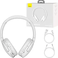 Baseus Encok Wireless headphone D02 Pro White Ngtd010302