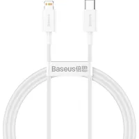 Baseus Kabelis iPhone Usb Type C - Lightning Power Delivery 20W 1M balts 6953156205314