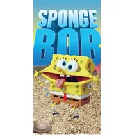 Bērnu kokvilnas Sponge Bob pludmales dvielis 70X140 154154
