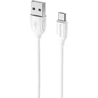 Borofone Cable Bx19 Benefit - Usb to Micro 2,4A 1 metre white Kabav1053
