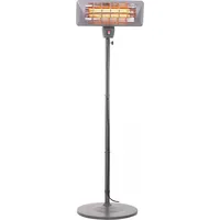 Camry Standing Heater Cr 7737 Patio heater, 2000 W, Number of power levels 2, Suitable for rooms up to 14 m², Grey, Ip24