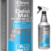 Clinex Delos Mat 1L koka mēbeļu kopšanas šķidrums noņem putekļus un netīrumus 77-140